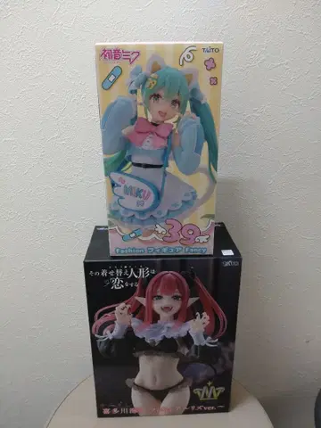 미개봉 프라이스 피규어 하츠네 미쿠 그 비스크 돌 세트