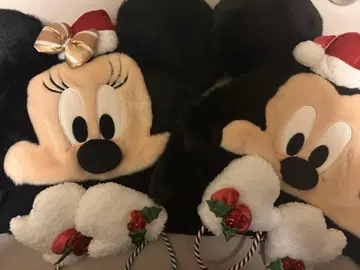 미키 미니 크리스마스 팬캡 24시간 이내 배송