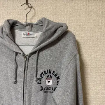 할인 가능 CAPTAIN SANTA 집업 후드티 풀 집업 L