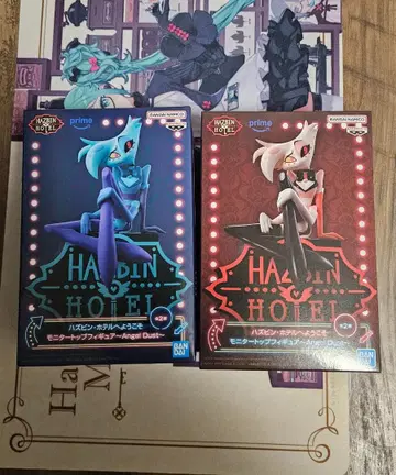 [ 세트 ] 하즈빈 호텔에 오신 것을 환영합니다 모니터 탑 피규어 엔젤