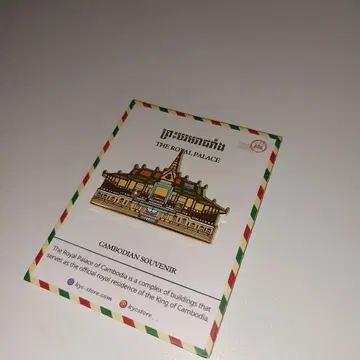 캄보디아관 핀 배지 오사카 간사이 박람회