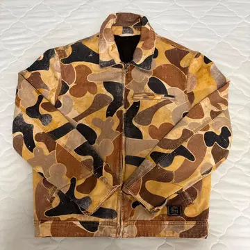 카모플라쥬 밀리터리 자켓