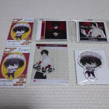 나이트로 키라루 타워 레코드 카페 슬로우 데미지 토와 아크릴 키링