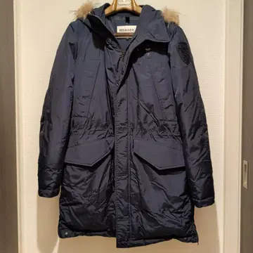 [ 미사용 ] BLAURE 다운 블루종 미국 경찰 군대 방한복