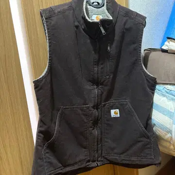 Carhartt 플리스 안감 부착 베스트