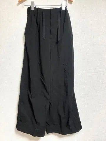 Y-3 블랙 와이드 이지 팬츠