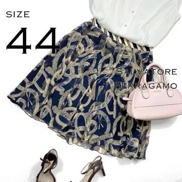 Salvatore Ferragamo 페라가모 이탈리아제 실크 스커트 S