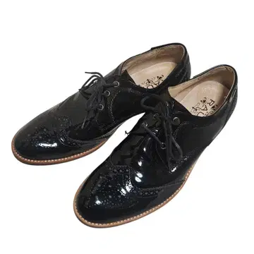 RAUDi 블랙 가죽 드레스 슈즈 사이즈 42