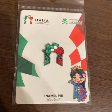 오사카 간사이 만박 이탈리아관 핀 배지 EXPO 2025 OSAKA