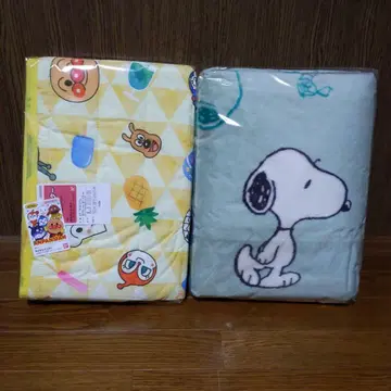 호빵맨 낮잠 깔개 스누피 담요