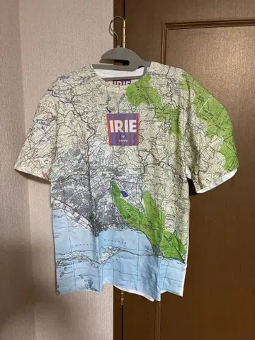 IRIE by irie life jamaica map 티셔츠
