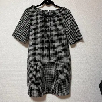 pour la frime 하운드투스 울 폴리에스테르 원피스 S