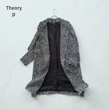 새상품급 띠어리 자켓 (P) 트위드 긴팔 베스트 겉옷 Theory