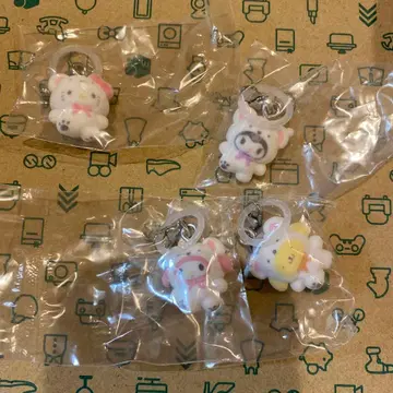 산리오 메지루시 액세서리 포근포근 스노우