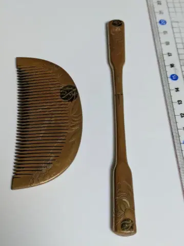 [송재] 빗 / 비녀 머리 장식 2점 묶음 판매