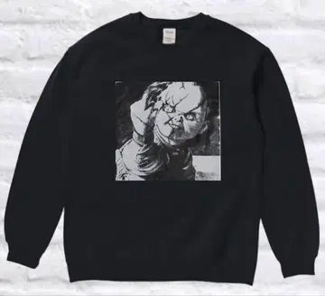 남녀 공용 소량 입고! 처키 맨투맨 / 블랙