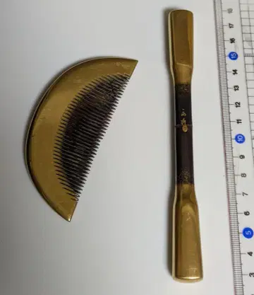 [영수] 빗 / 뒤꽂이 머리 장식 2점 묶음 판매