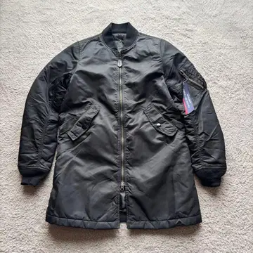 [ USED ] 알파 x 그린 라벨 릴랙싱 롱 ma-1 M