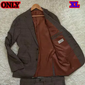 컨디션 최상 ONLY 체크 무늬 비즈니스 정장 XL