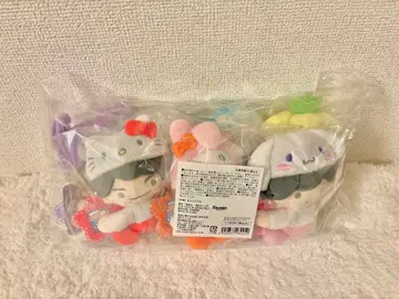 나니와단시 산리오 콜라보 봉제 인형 7체 세트