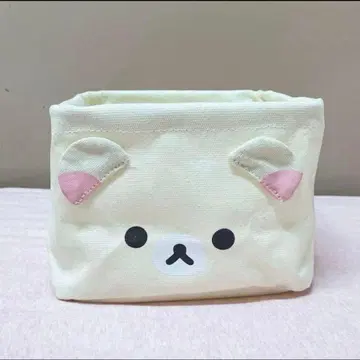 리락쿠마 페이스 멀티 박스 M 코리락쿠마 수납 박스 헤이세이 레트로