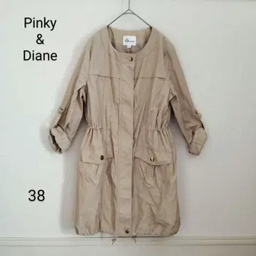 Pinky & Diane 코트 자켓 M 긴팔 무지 롱 기장