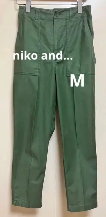 niko and - 니코앤드 스트레치 베이커 팬츠 카키 M
