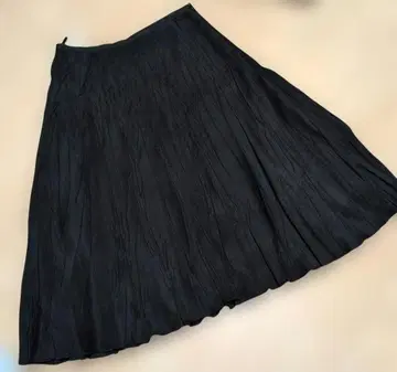 [ 자유구 ] 블랙 플레어 스커트