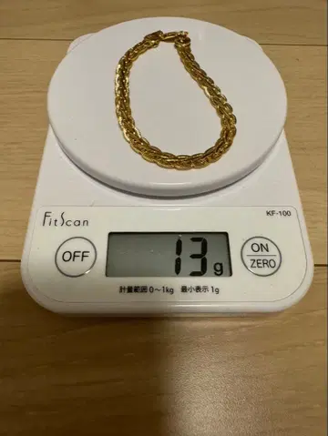 750 각인 있음 13g 금 팔찌