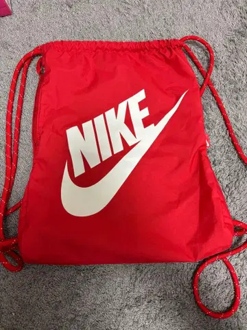 NIKE 냅색 레드