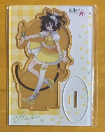 프란 아크릴 스탠드 피규어 전생했더니 검이었습니다 제19권 특전