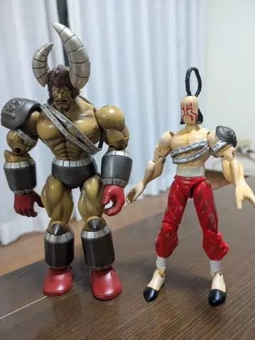 로망당 근육맨 버팔로맨 몽골맨 피규어