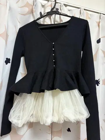 에이미 이스트 월 벌룬 헴 니트 가디건 eimy istoire