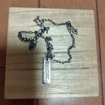 스테인리스 스틸 목걸이 메시지 플레이트 포함