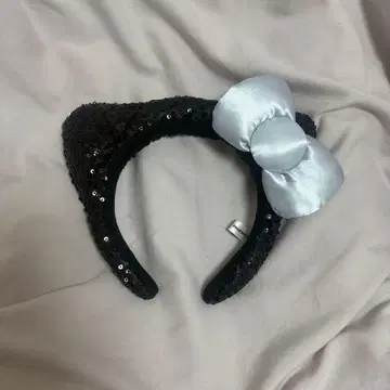 헬로키티 머리띠 블랙