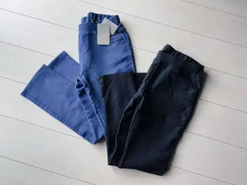 새상품 있음 본딩 안감 플리스 레깅스 팬츠 2개 세트