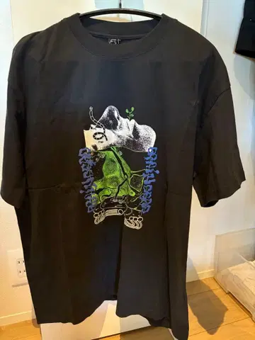 braindead 블랙T셔츠 M사이즈 미사용 새상품