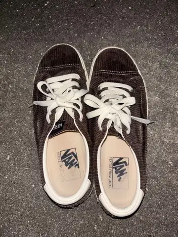 Vans 코듀로이 스니커즈 브라운