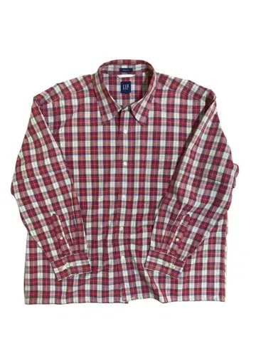 90s GAP 체크 셔츠