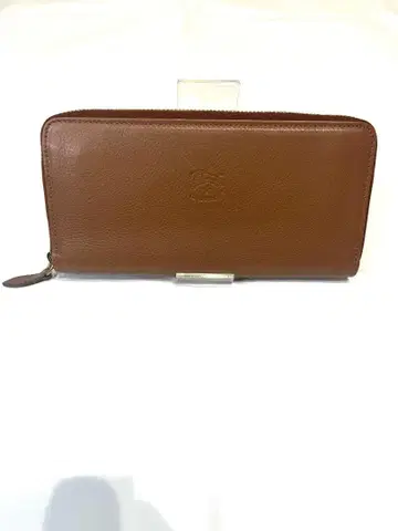 일비종떼 SZW046 가죽 라운드 지퍼 장지갑 [ 미사용품 ]