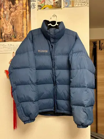 컬럼비아 다운 자켓 TITANIUM