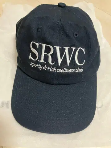 SPORTY&RICH 네이비 캡