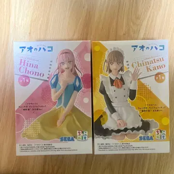 푸른상자 사슴노 치나츠 나비노 히나 피규어 축제ver. 2체 세트