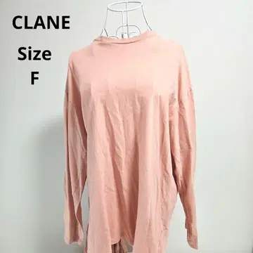 [ 오샤레 CLANE ] 핑크 변형 티셔츠 사이즈 F