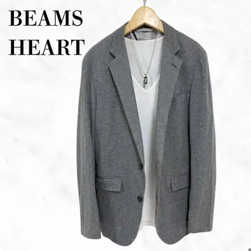 BEAMS HEART 테일러드 자켓 그레이 계열 심플