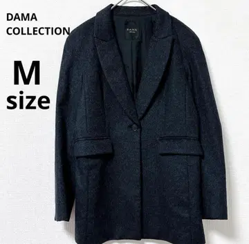 새상품급 다마 컬렉션 테일러드 자켓 캐시미어 100% 다크 그레이