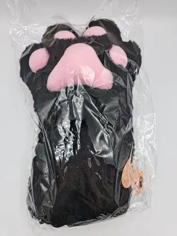 역할놀이! 고양이 손 봉제 인형 쿠로 35cm