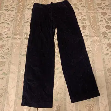 MHL 코듀로이 스트레이트 팬츠 블랙 S