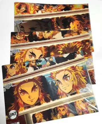 귀멸의 칼날 런치 매트 케이스 렌고쿠 쿄쥬로