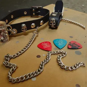 커넥트 초커 & 리스트 스컬 SEXPOT TOKYO